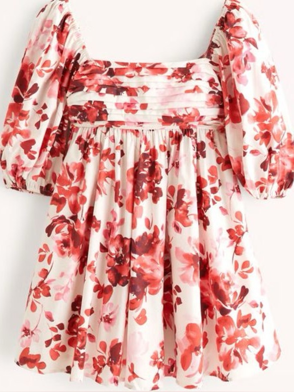 Abercrombie & Fitch emerson puff sleeve dress size medium